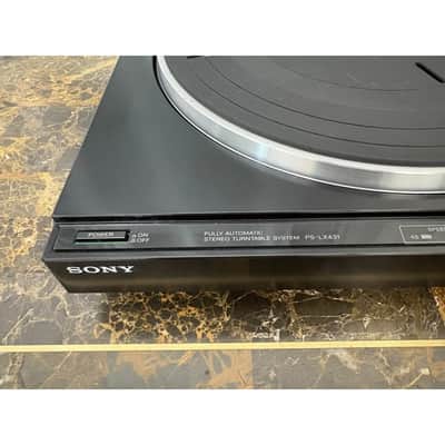Sony PS-LX431 Automatic Turntable. New Belt & Stylus! Working. Made In Japan Sony PS-LX431 Automatic Turntable. New Belt & Stylus! Working. Made In Japan image 3