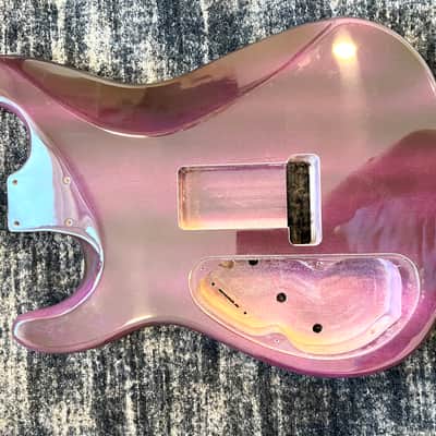 Warmoth Custom Stratocaster “Tequila Sunrise “ Strat Flamed Maple Stratocaster image 3