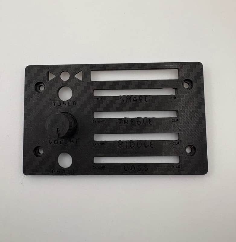 Replica Ibanez 5APP01F Faceplate for Fishman SST Preamp with Knob image 1