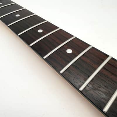 HooDoo Stratocaster Neck Rosewood/Roasted Maple Lefty Nitro hsn6420 image 3
