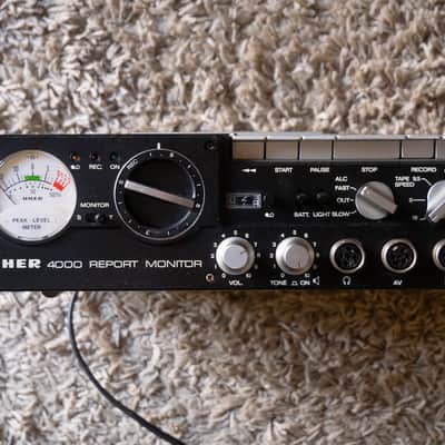 Enregistreur à Bande Portable UHER 4000 – Vintage – Bon état De Fonctionnement