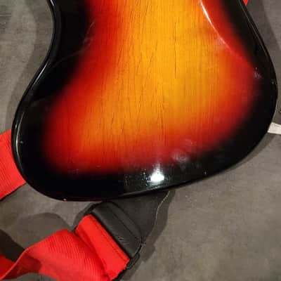Fender Modern Player Jazz Bass Satin - 2-Color Sunburst image 7