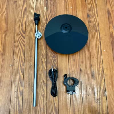 Alesis 10" Cymbal w/Choke, 21" Arm, 1.5" Command Clamp & Cable Surge Drum E-Drums DM10 Strike