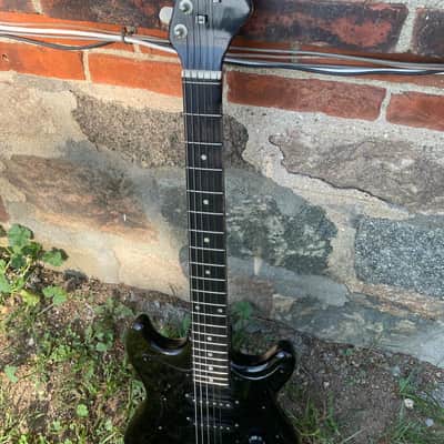 Vintage Harmony H804 Electric Guitar – Black – Ready to Play image 10