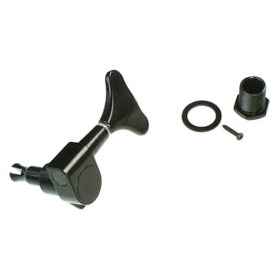 1X Electric Bass Guitar Tuning Machine key Head Peg ,Left Side /Black image 3