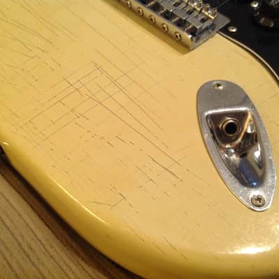 USA Relic Style Worn Stratocaster / Partscaster w/ Vintage Clay Dots image 4