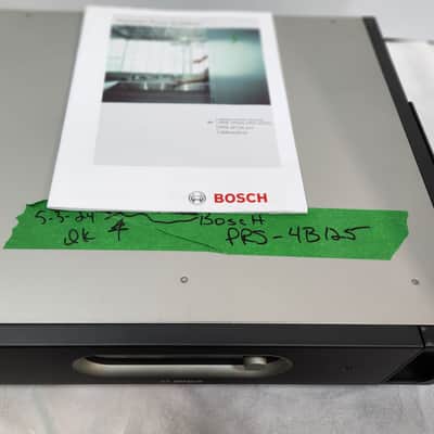 BOSH Praesideo PRS‑4P125 Power Amplifier 4 x 125 W image 7