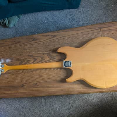 1998 Epiphone Ripper Bass - Natural image 4