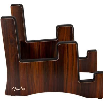 Fender Deluxe Wooden 2-Tier Multi Stand image 3