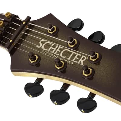 Schecter C-1 FR-S 50th Anniversary 50th Gold Burst image 13