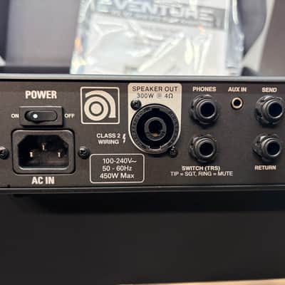 Ampeg Venture V3 300-Watt Bass Amp Head 2023 Customer Returned Product, Original packaging! image 9