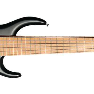 U.S.A. MTD 635-24 (H35D6) Headless, Matte Black / Roasted Birdseye Maple *On Order, ETA Dec. 2027 image 2