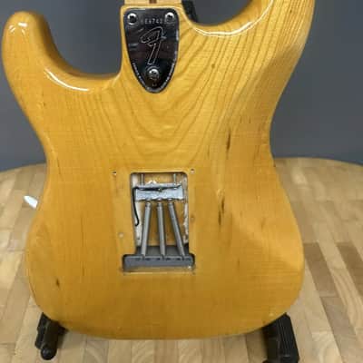 Fender Stratocaster With Cracked Head Stock Proffesionally fixed 1975 image 5
