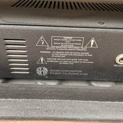 SWR Bass 350 350-Watt Rackmount Bass Amplifier Head w/ SKB Rack Case - Tested & Working image 11
