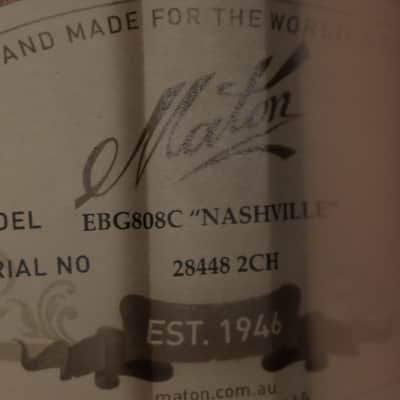 Maton EBG808C Nashville (#448) image 25