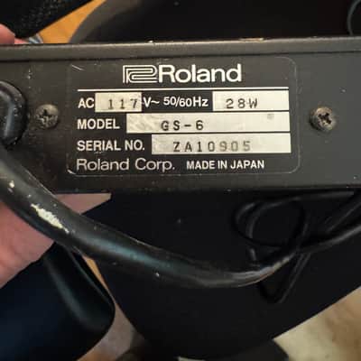 Roland GS-6 Digital Guitar Sound System 1991 - Black image 3