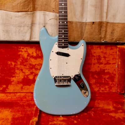 Fender Musicmaster II 1965 - Blue image 1
