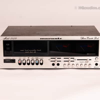 MARANTZ 5020 Vintage Stereo Cassette Deck – Fully Serviced, Pro Restored – 1-Yr WRT image 4