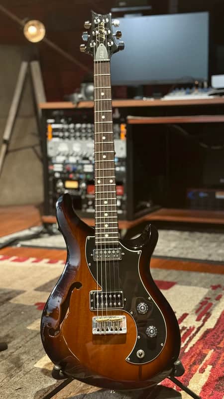 PRS S2 Vela Semi-Hollow with Type-D Pickup 2019 - 2024 - McCarty Tobacco Sunburst image 1