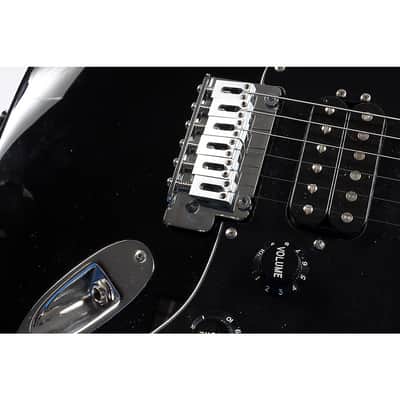 Fender Standard Stratocaster Electric Guitar Regular Black image 5