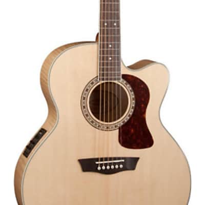 Washburn HJ40SCE Heritage Series Jumbo Style Cutaway 6-String Acoustic-Electric Guitar image 6