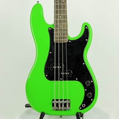 Squier Sonic Precision Bass Limited Edition Lime Green (USED) image 7