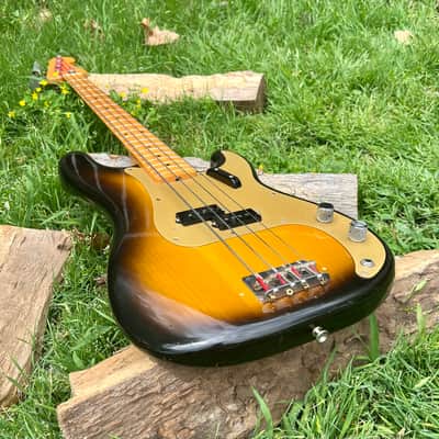 Vintage Fender Fullerton 1982 -1957 Reissue Precision Bass 1st Year image 8