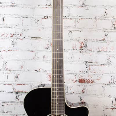 Yamaha APX600 Thinline Cutaway Acoustic-Electric Guitar - Black image 4