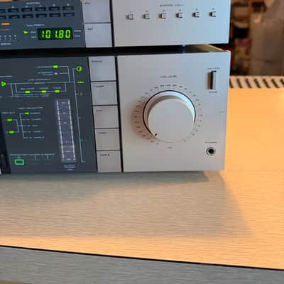 Vintage Pioneer A-9 Amplifier + F-9 Tuner Gold Fresh Service Near Mint 110 WPC🔥 image 7