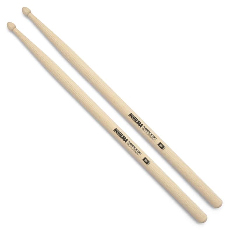 Rohema 2B Hickory Drumsticks - 3 Pairs image 1