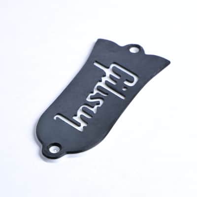 Custom Gibson Les Paul Truss Rod Cover - Gibson Logo (Black & White) image 9