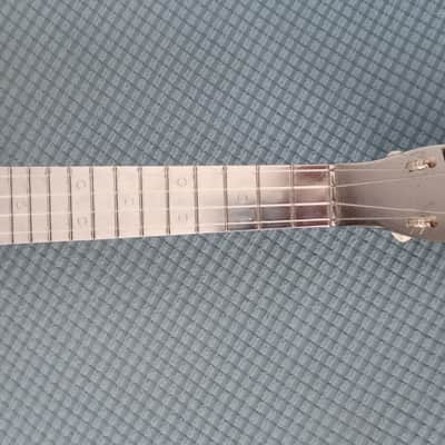 Vintage 1950s Dixie Ludwig Banjo-Lele Banjo Ukulele Very Rare All Metal Chrome Patent Pending Made In USA Banjolele image 4