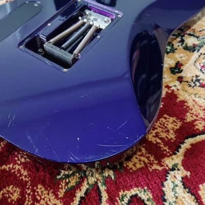 1999 Ibanez Japan PGM30 Paul Gilbert Signature Model (Jewel Blue) w/ Reverse Headstock, Lo-TRS II Tremolo, MIJ image 14