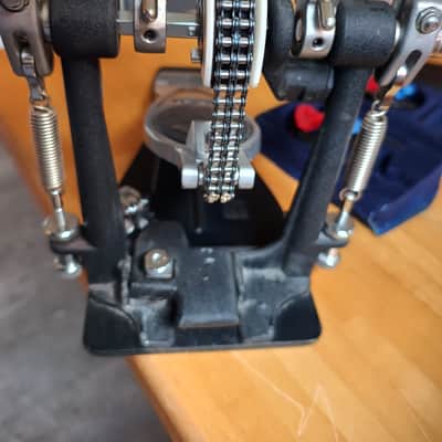 Pearl P2000C PowerShifter Eliminator Chain-Drive Single Bass Drum Pedal 2010s - Chrome / Black image 5