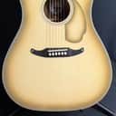 Fender King Vintage Dreadnought Acoustic-Electric Guitar Antigua Finish w/ OHSC (685)