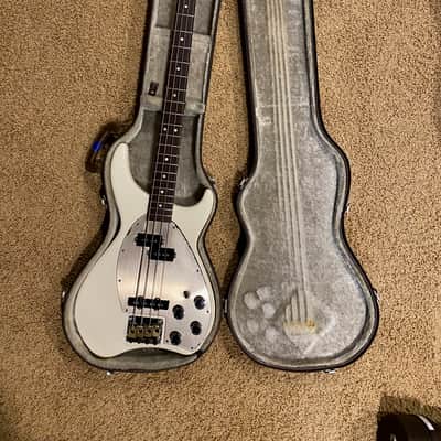 Daion Savage White Electric Bass w/ Original Daion Branded Hardshell Case image 14
