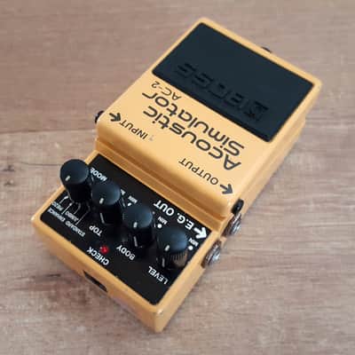 Boss AC-2 Acoustic Simulator (Silver Label) 1997 - 2006 - Yellow image 3