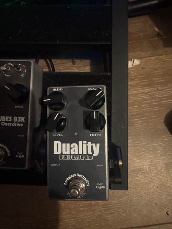 Darkglass Electronics Duality Dual Fuzz Engine V1 2013 - 2019 - Black / Silver image 1