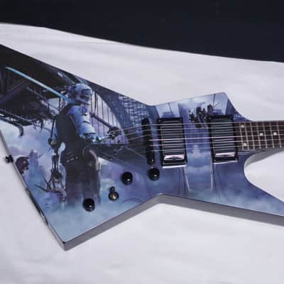 DEAN Dave Mustaine Zero Dystopia electric GUITAR new w/ Case - Graphic Top image 4