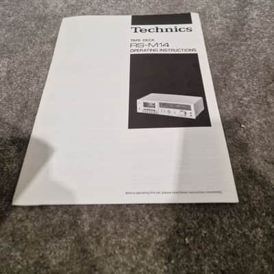 Technica RS-M14 Cassette Deck - Spares or Repair w/ Original Box & Power Cable image 11
