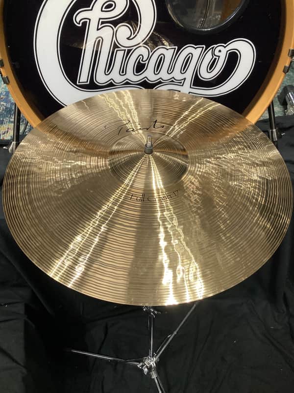 Paiste - Tris Imboden's, Chicago, 17" Signature Series Full Crash Cymbal 1224g, 2012 image 1