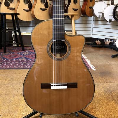 Cordoba Fusion 12 Canadian Cedar/Mahogany Nylon String Acoustic-Electric Guitar image 1