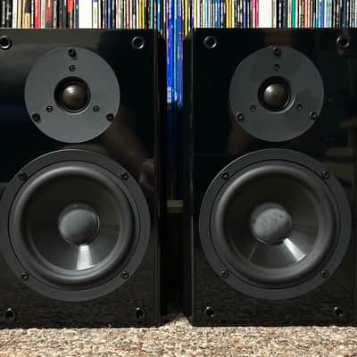 Yamaha NX-E200 Bass-Reflex Bookshelf Speakers High-Gloss Black TESTED ✅ image 5