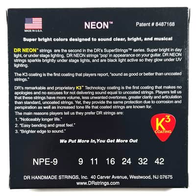 DR Strings Guitar Strings 5-Pack Electric Neon Pink 10-46 Medium Bild 3