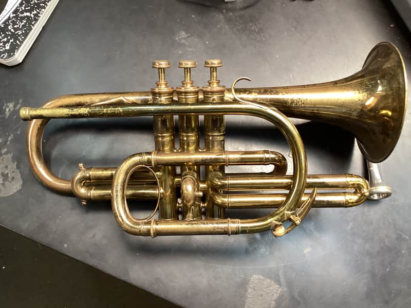 Besson vintage Cornet 1908 London image 1