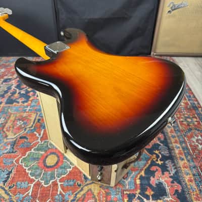 1962 Fender Jazz Bass Reissue Vintage Collection 3 Tone Sunburst Model JB62-70US - 2002-2004 image 17