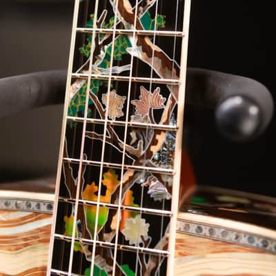 Martin Custom Shop D-300 Limited Edition 1 of 30 Acoustic Guitar - Natural with Hardshell Case image 7