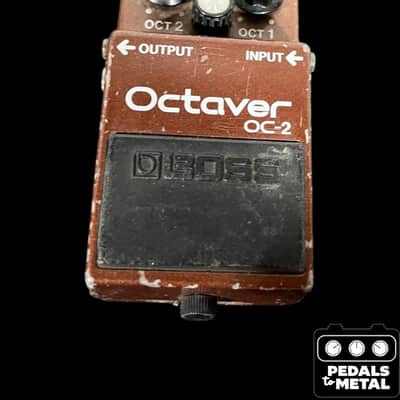 Boss OC-2 Octaver (Black Label) 1989 - 1997 - Brown - X16546 image 2