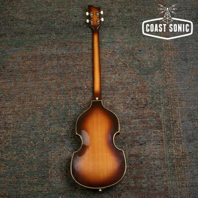 Vintage 1970 Hofner 500/1 Violin Bass Made in Germany Beatle Bass Nitro image 4