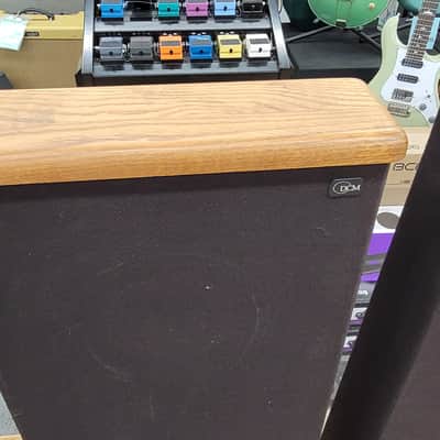DCM Time Frame TF250 2-Way Floor Speakers 1980s - Black/Natural image 4